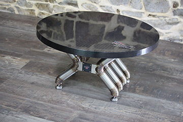Welder Design meuble hifi haut de gamme : designer, luxe, inox, carbone, verre, led, plantine vinyle, aluminium, ensemble haute fidélité, sound system